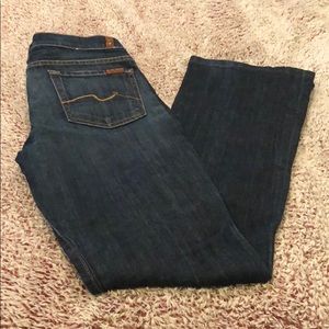 B2G1 7 for all mankind bootcut jeans
